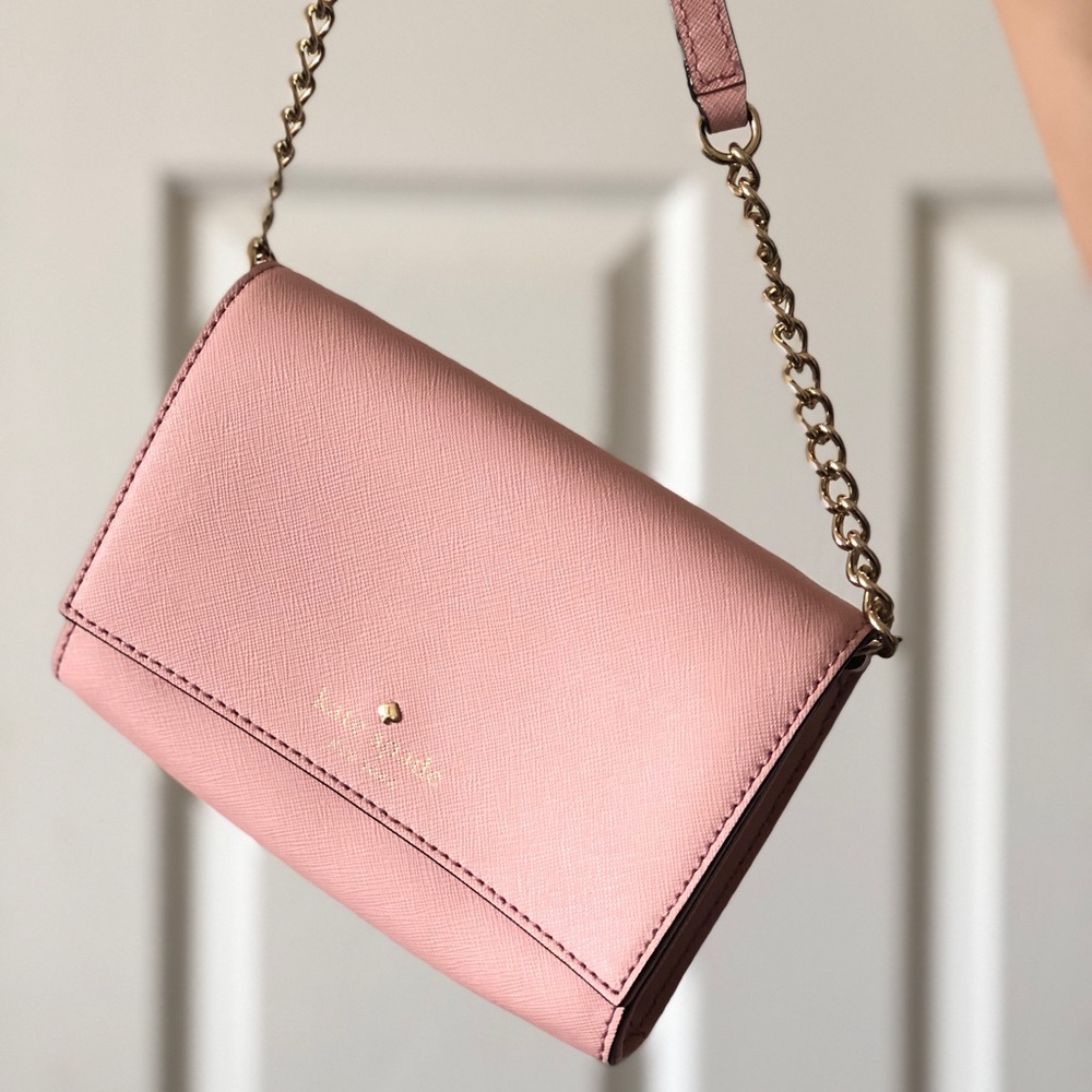 Kate Spade baby pink crossbody